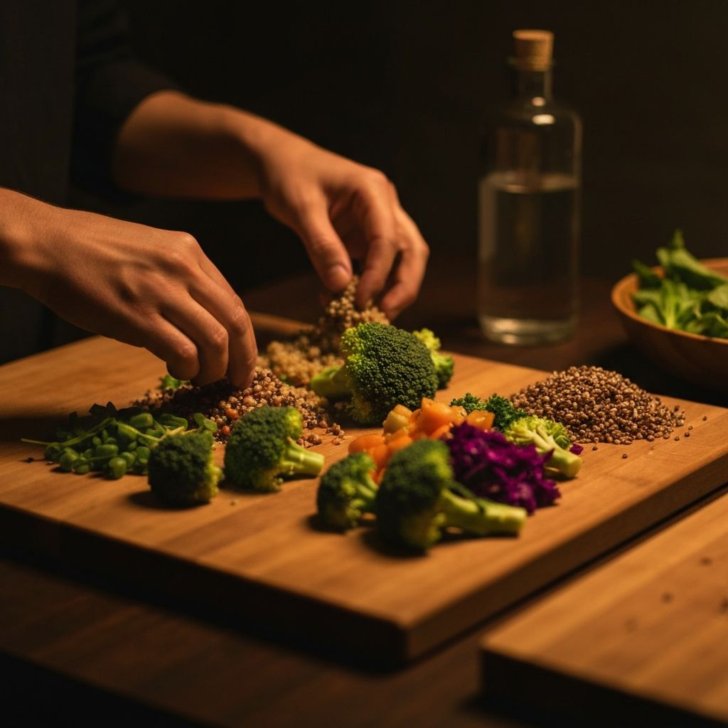 Balanced nutrition and meal preparation